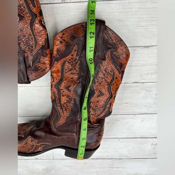 Frye Women’s Western Alligator Leather CowBoy Boots Size 9B - Picture 11 of 11